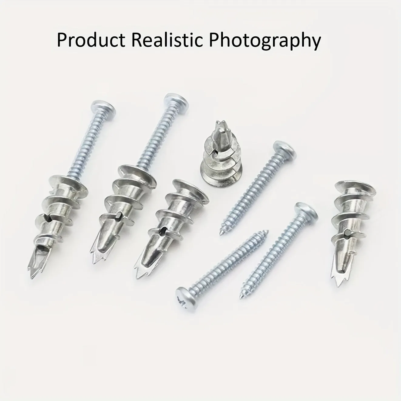 SelfDrilling Drywall Anchors and Screws Kit Heavy Duty Metal