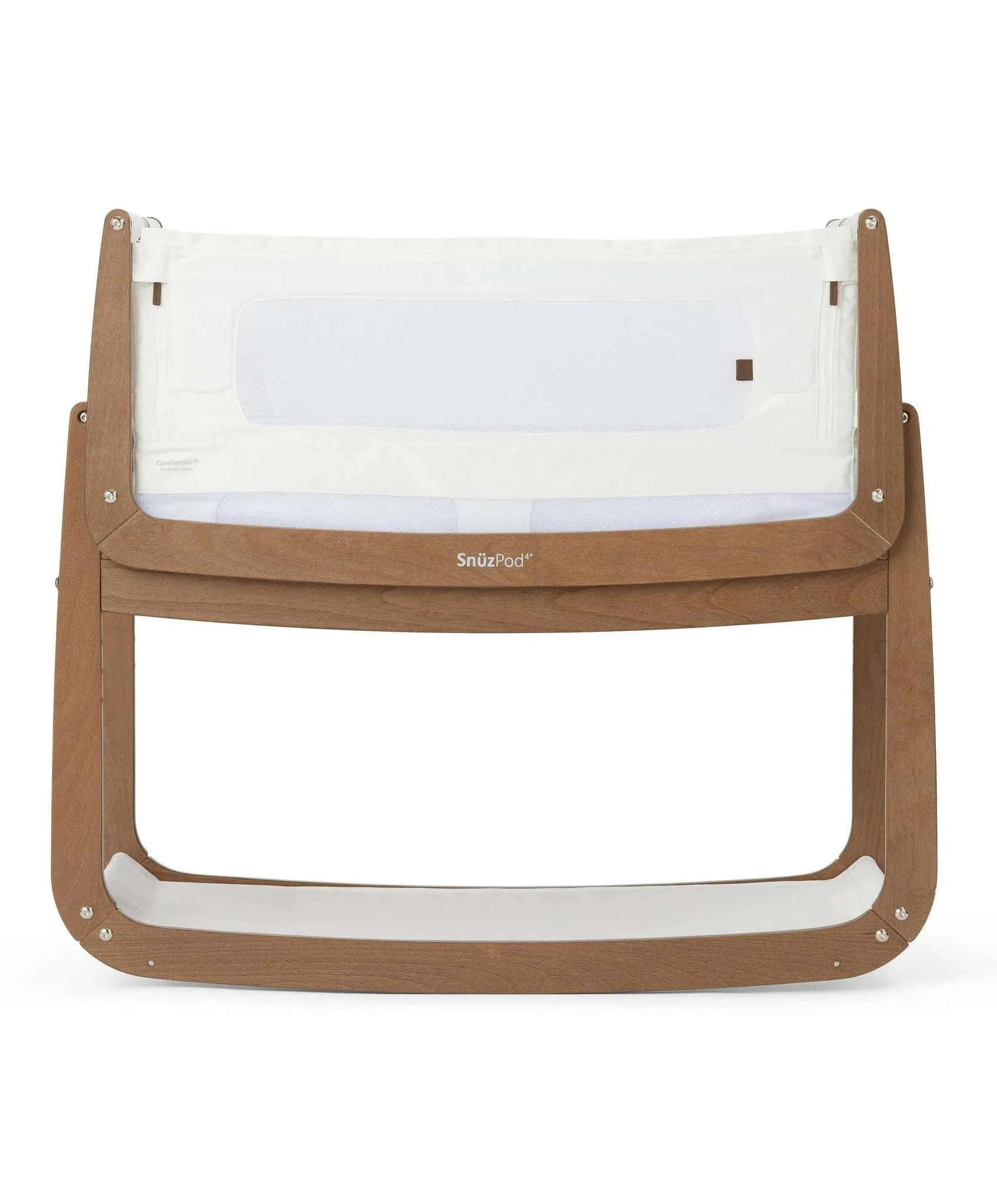 SnuzPod 4 Bedside Crib  - The Natural Edit Walnut