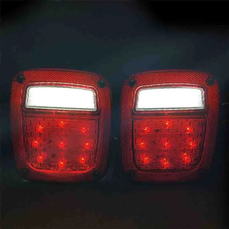 Turn Signal Lights & LED Tail Lights for 1997-2006 Jeep Wrangler TJ