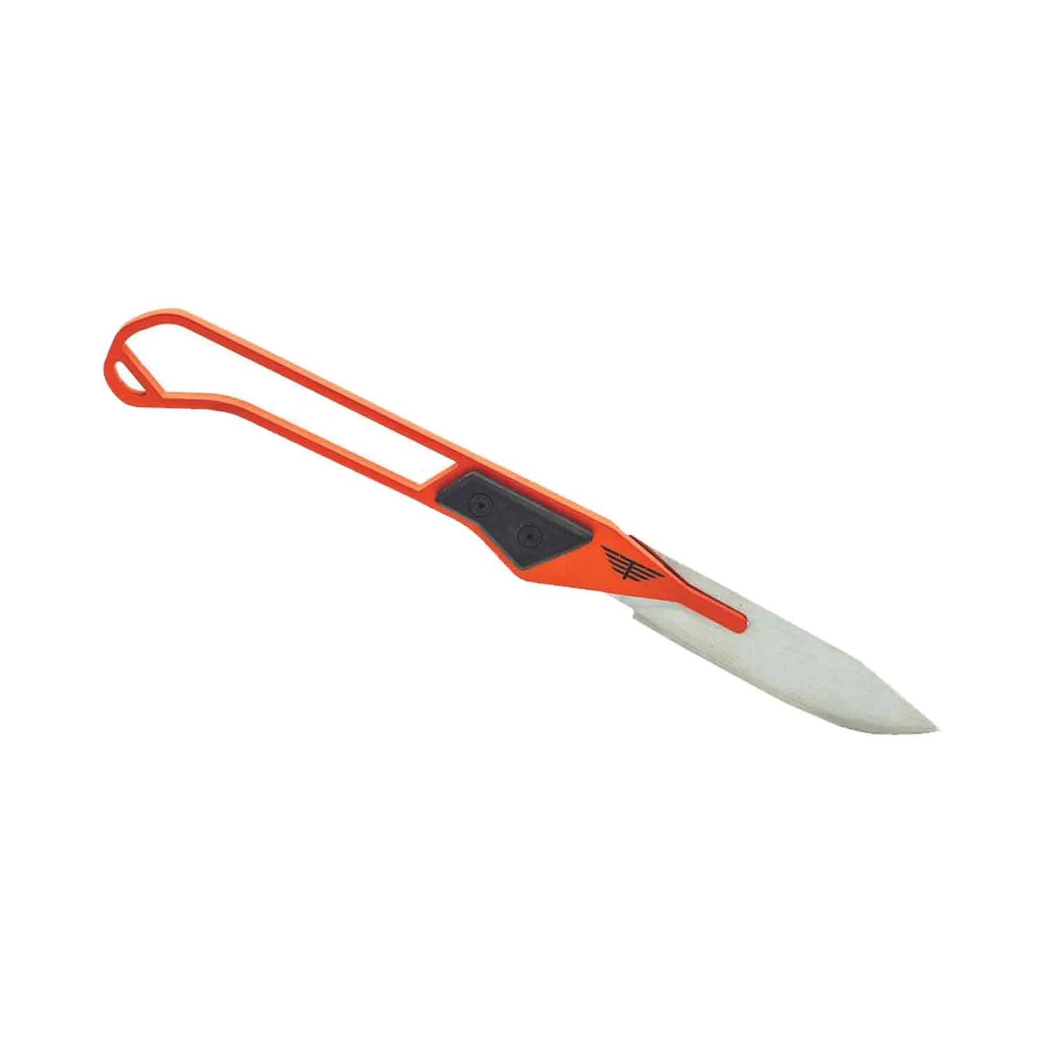 Tyto Hollow Bone Replacement Blade Knife (Orange Cerakote)