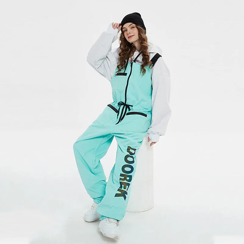 Women's DOOREK Unisex Camden Overall Snowboard Bibs Snow Pants