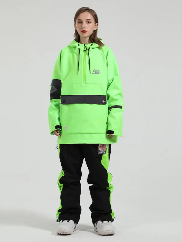 Women's Gsou Snow Unisex Reflective Mountain Mission Snow Suits