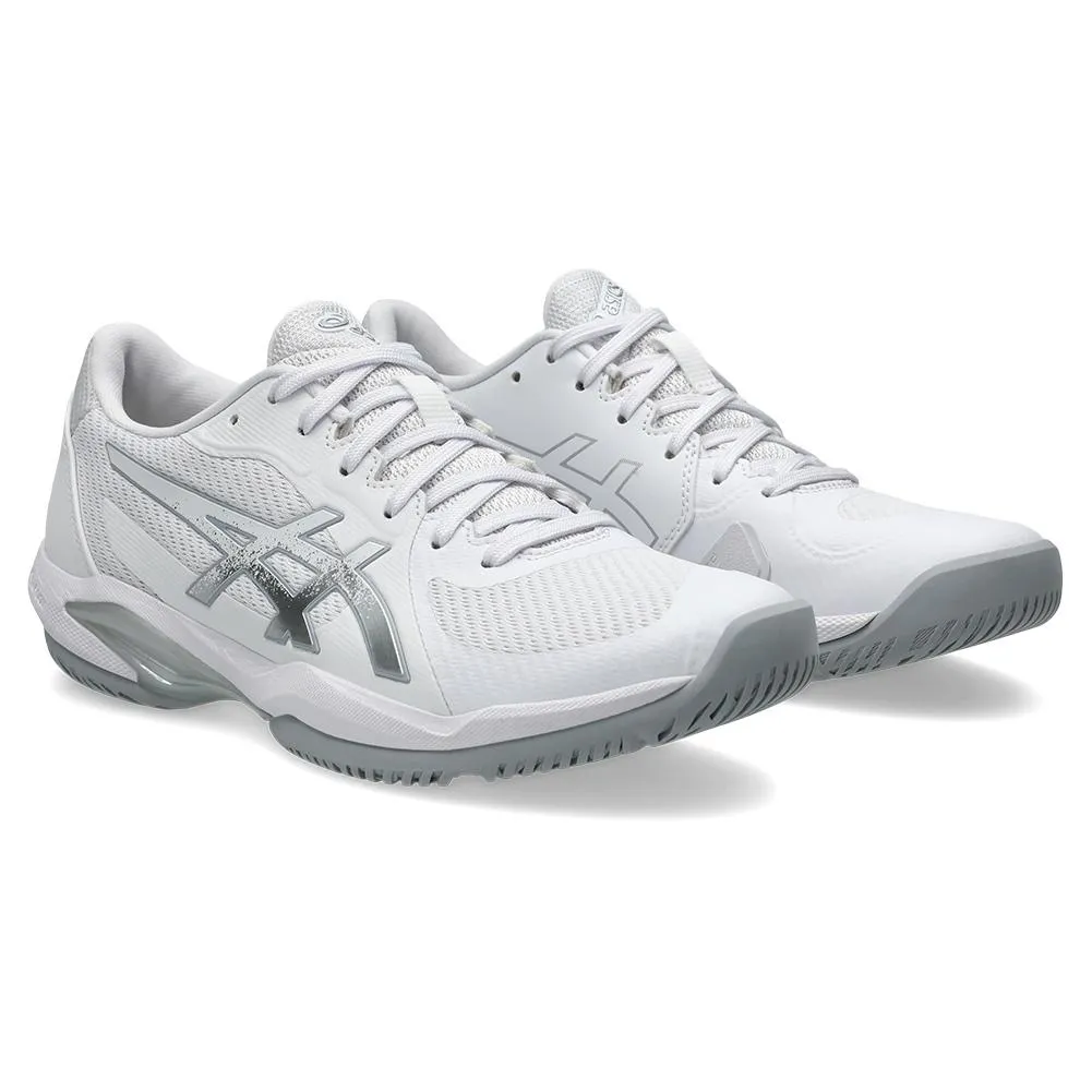 Womens Solution Swift FF 2 Tennis Shoes White and Pure Silver