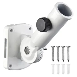 Yescom Adjustable Flag Pole Holder Bracket for 1 inch Pole